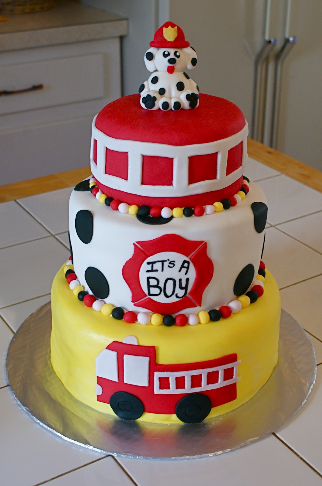 Firefighter Birthday Cake
 Fireman Cakes – Decoration Ideas