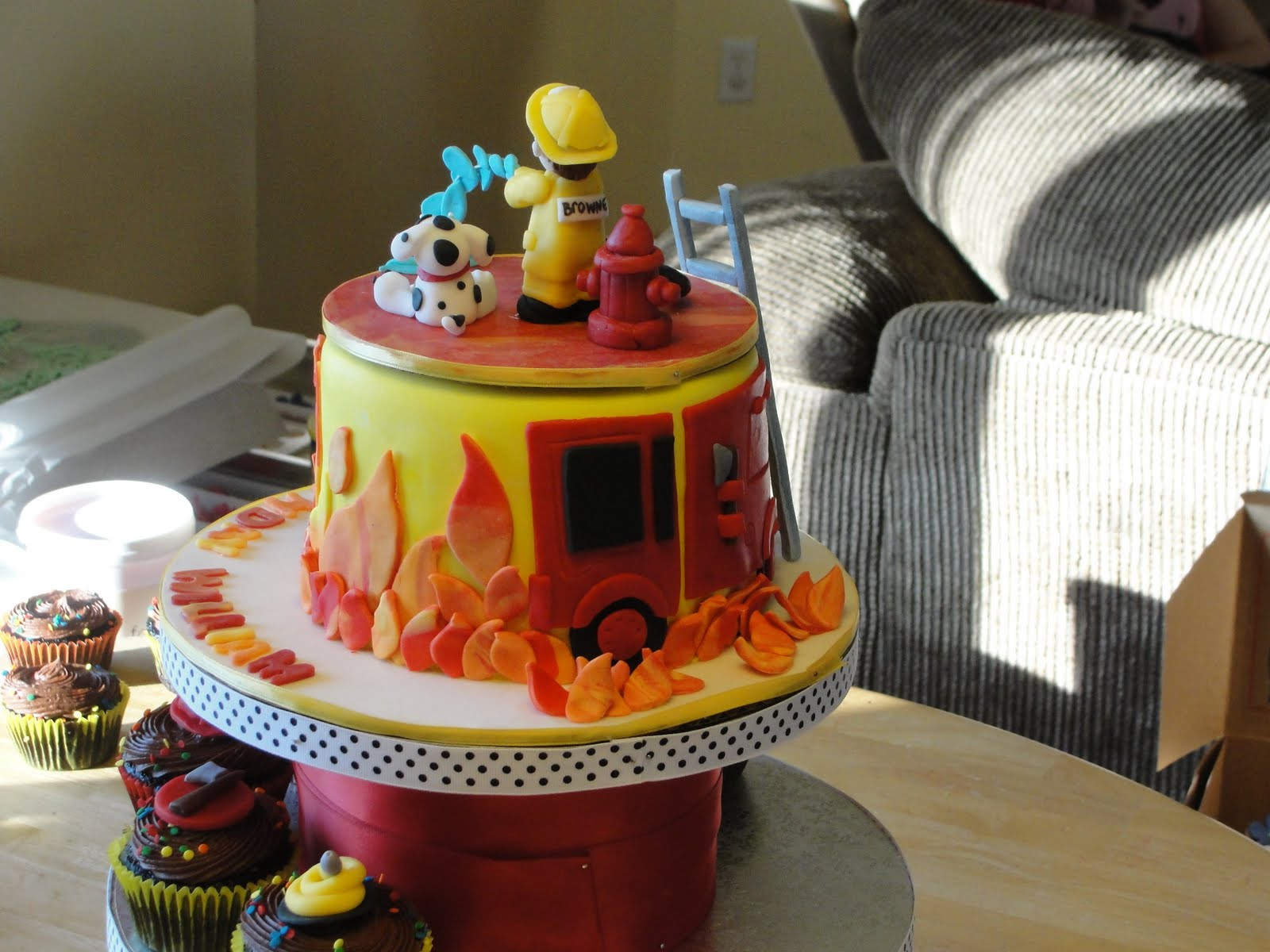 Firefighter Birthday Cake
 Fireman Cakes – Decoration Ideas