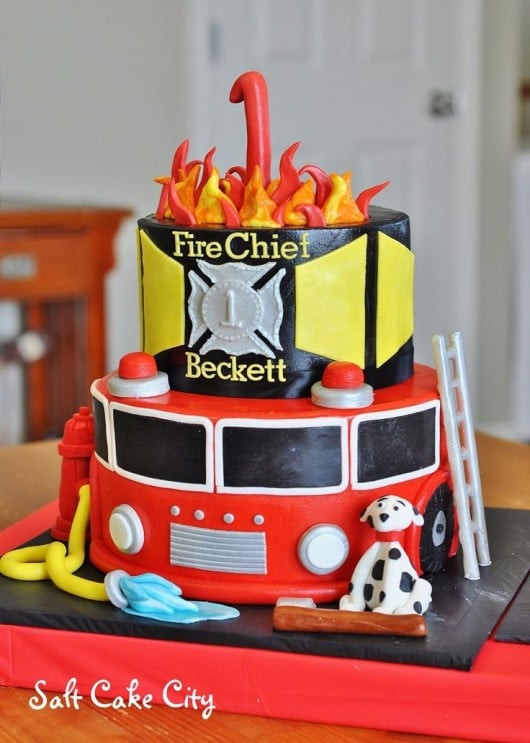 Firefighter Birthday Cake
 Best Fireman Birthday Party Ideas For Boys Pretty My Party