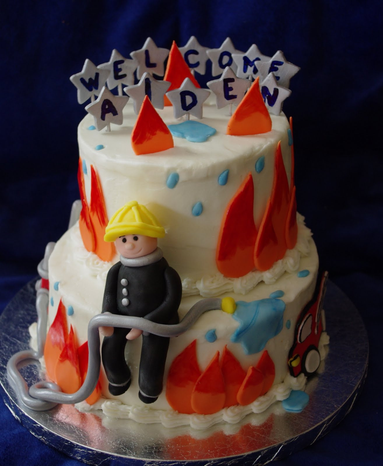 Firefighter Birthday Cake
 Fireman Cakes – Decoration Ideas