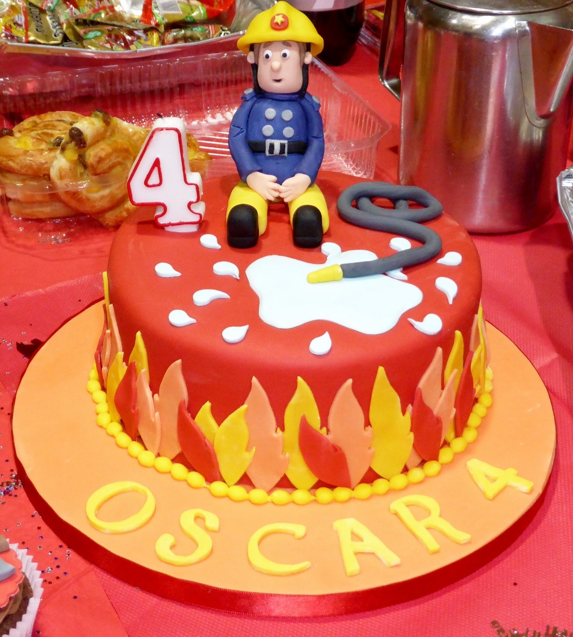 Firefighter Birthday Cake
 Fireman Cakes – Decoration Ideas