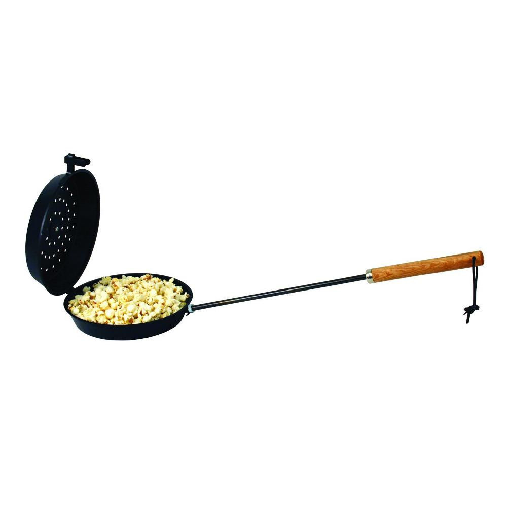 Firepit Popcorn Popper
 Non Stick Popcorn Popper for Campfire Fire pit Cooking