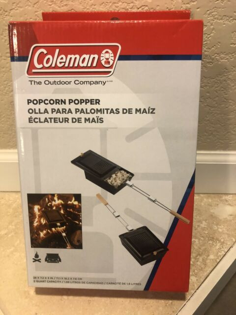 Firepit Popcorn Popper
 Coleman Campfire Fire Pit Popcorn Popper for sale online