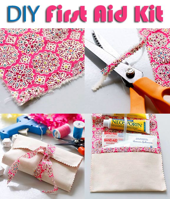 First Aid Kit DIY
 Make Your Own First Aid Kit with Summer Healthy Essentials