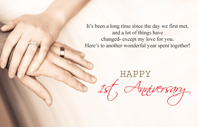 First Anniversary Quotes
 e Year Anniversary Quotes