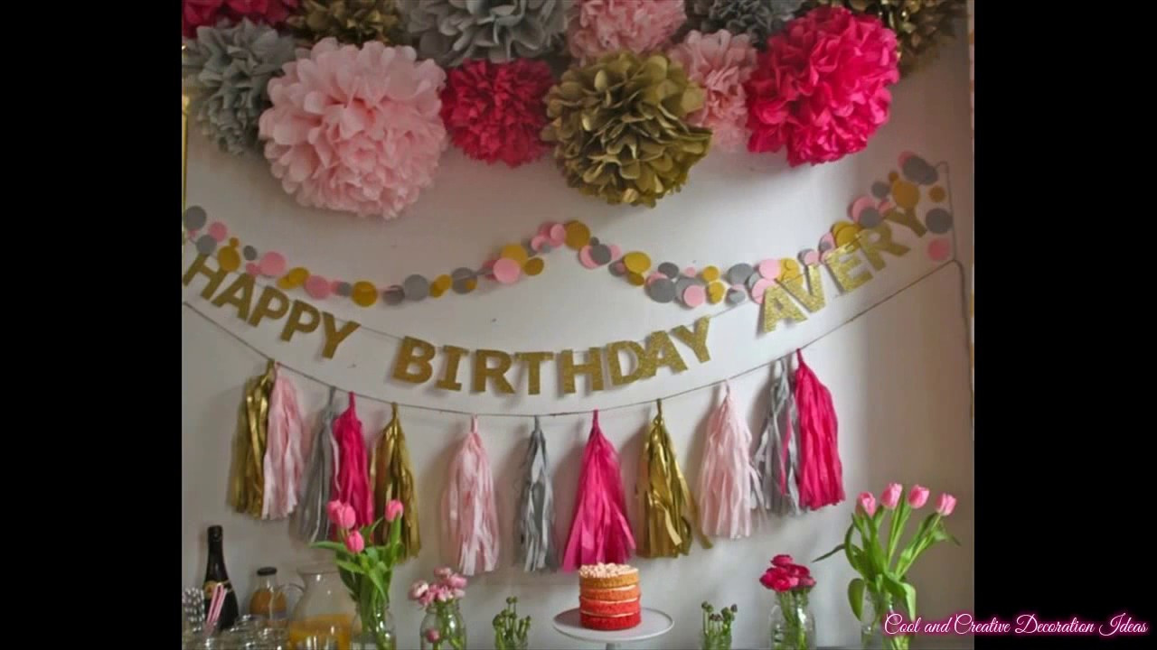 First Birthday Party Decorating Ideas
 Baby Girl First Birthday Party Decorating Ideas