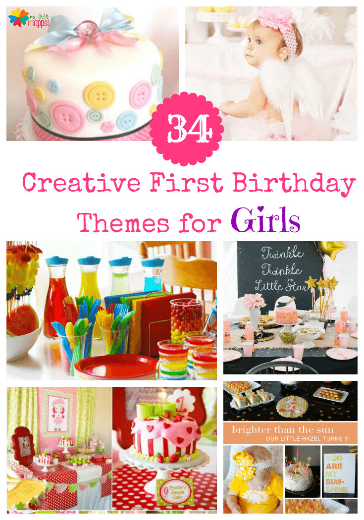 First Birthday Party Theme Ideas
 34 Creative Girl First Birthday Party Themes and Ideas