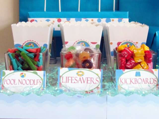 First Birthday Pool Party Ideas
 Pool Party Birthday Party Ideas 2 of 23