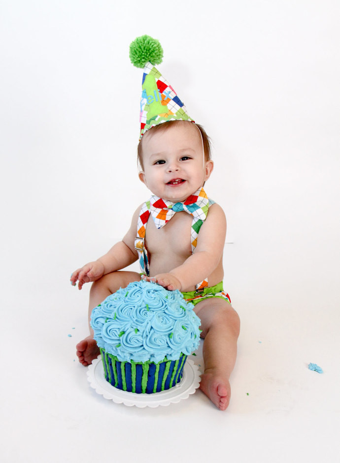 First Birthday Smash Cake Outfit
 Personalized baby boy smash the by Sew Many Possibilities