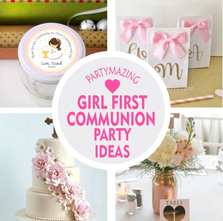 First Communion Gift Ideas For Girls
 14 Girl First munion Party Favors and Party Ideas