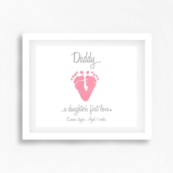 First Fathers Day Gifts From Baby
 Personalised Daddy Gift Dad Valentine Gift by