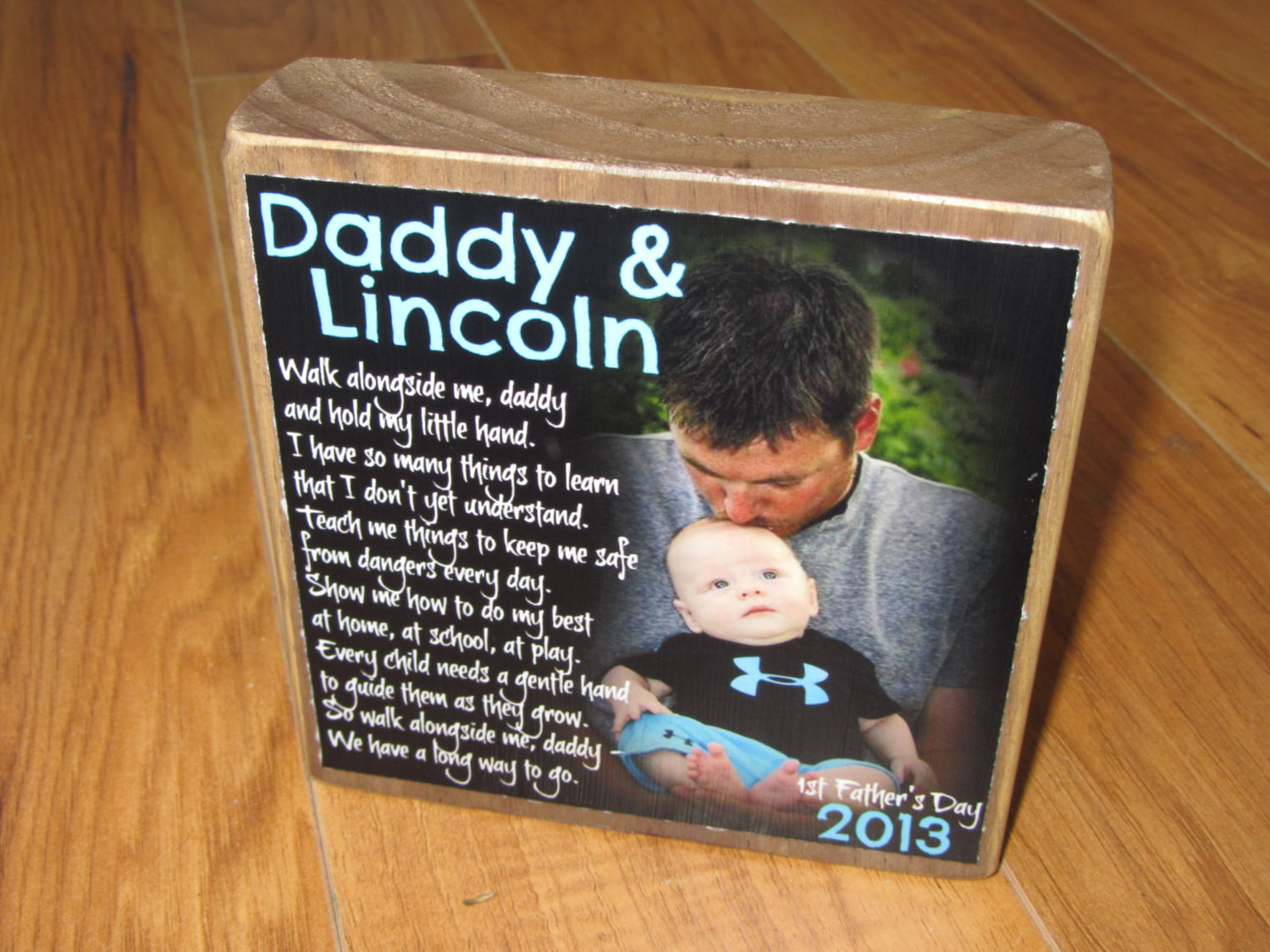 First Fathers Day Gifts From Baby
 First Father s Day GIFT from baby Walk With Me Daddy