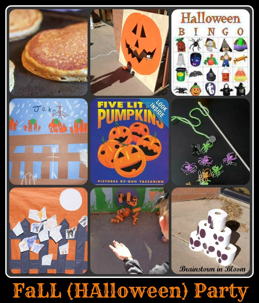 First Grade Halloween Party Ideas
 Brainstorm in Bloom Parties Playgroups