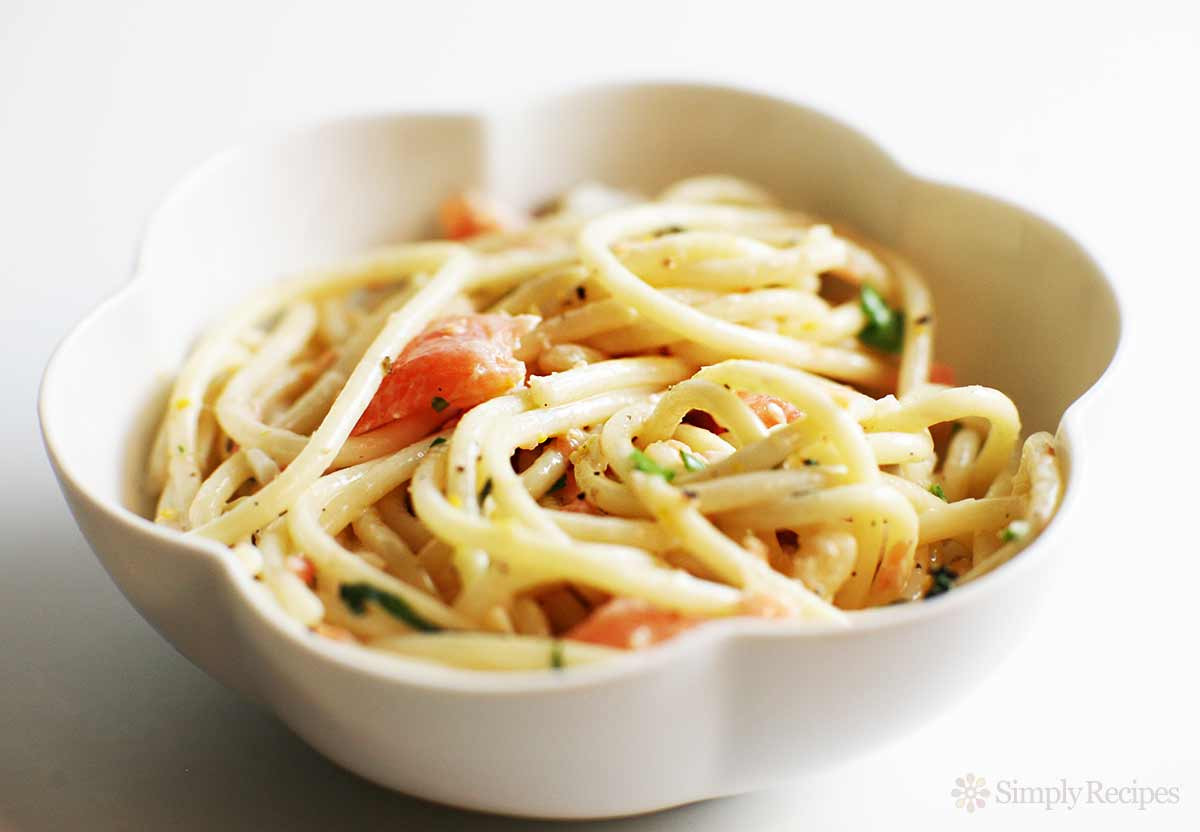 Fish And Pasta Recipes
 Smoked Salmon Pasta Recipe