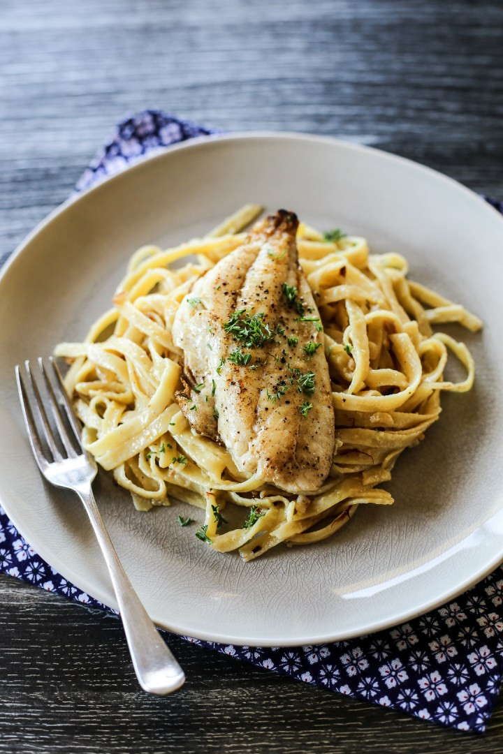 Fish And Pasta Recipes
 Pan Fried Fish and Saffron Cream Pasta Ang Sarap