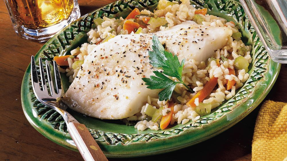 Fish And Vegetable Recipes
 Skillet Fish and Ve ables recipe from Pillsbury