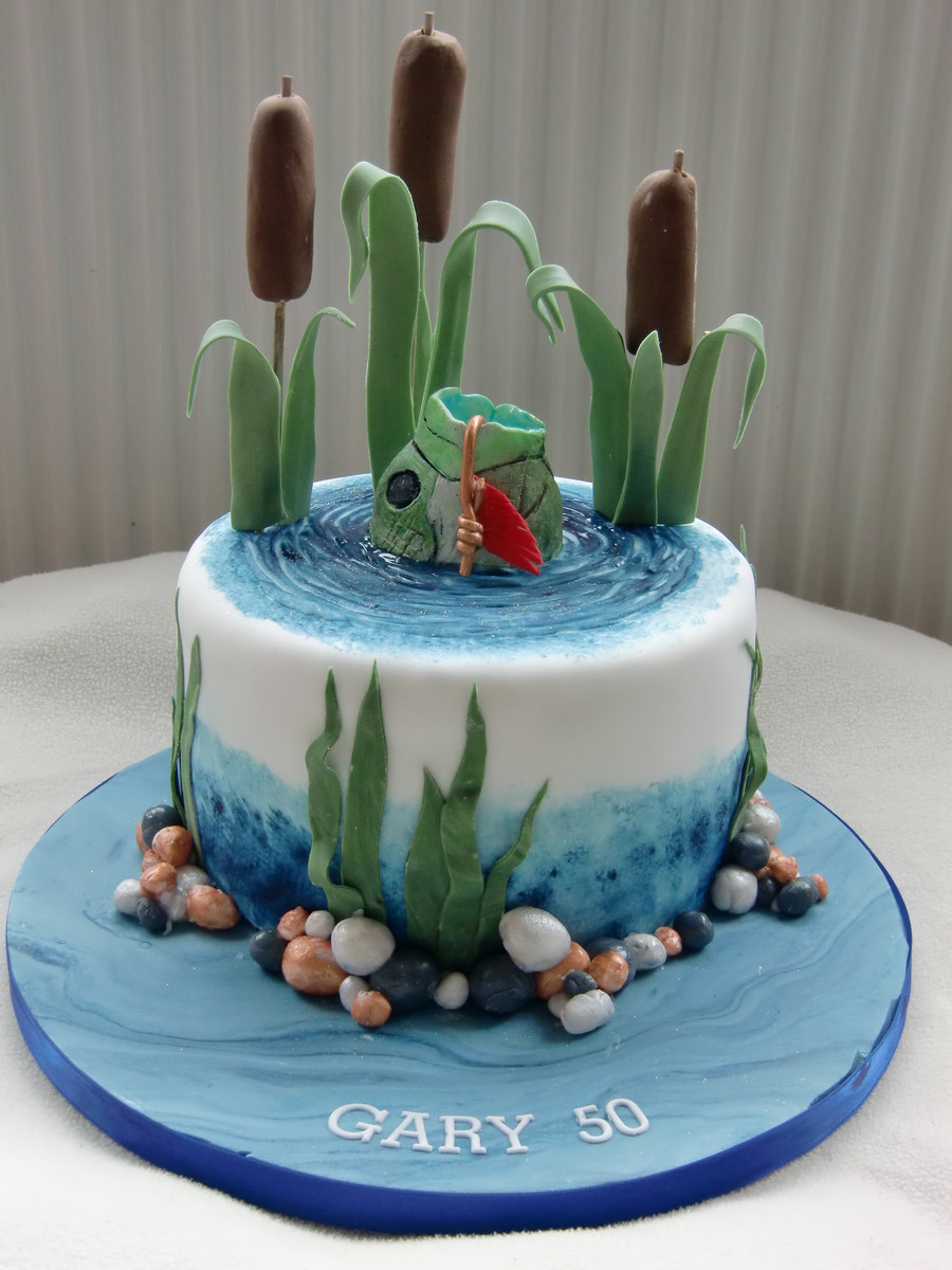 Fish Birthday Cakes
 Fishing Cake CakeCentral