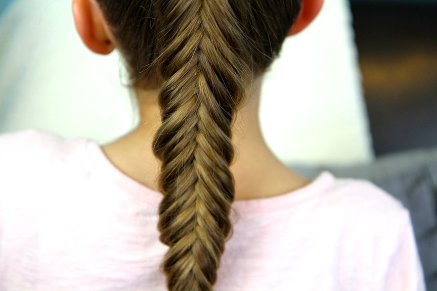 Fishtail Braid Hairstyles
 Reverse Fishtail Braid Cute Braid Hairstyles