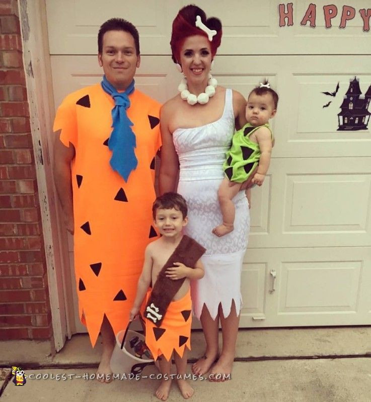 Flintstones Costumes DIY
 Flintstones Family Costumes For Under $40