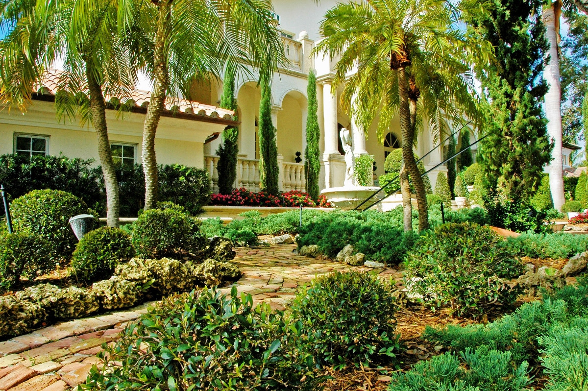 Florida Landscape Design
 Landscape ideas South Florida front yard Garden design