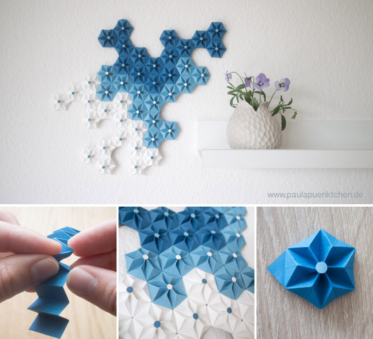 Flower Wall Decor DIY
 Beautiful DIY Origami Flowers To Decorate Your Wall Wall