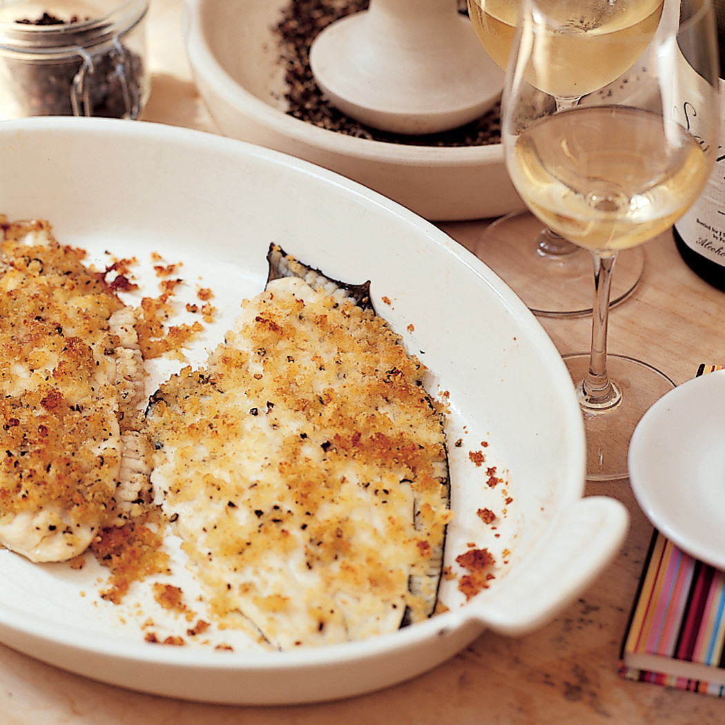 Fluke Fish Recipes
 Baked Flounder with Parmesan Crumbs Recipe Nigel Slater