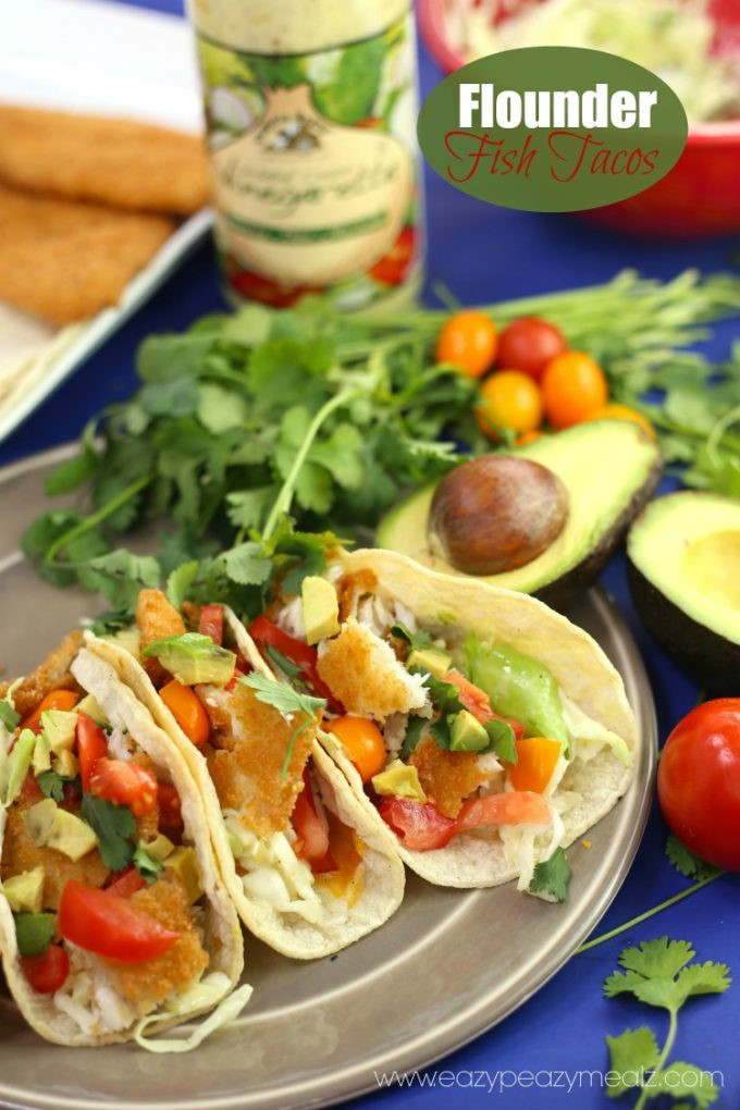 Fluke Fish Recipes
 Flounder Fish Tacos Recipe Easy Peasy Meals