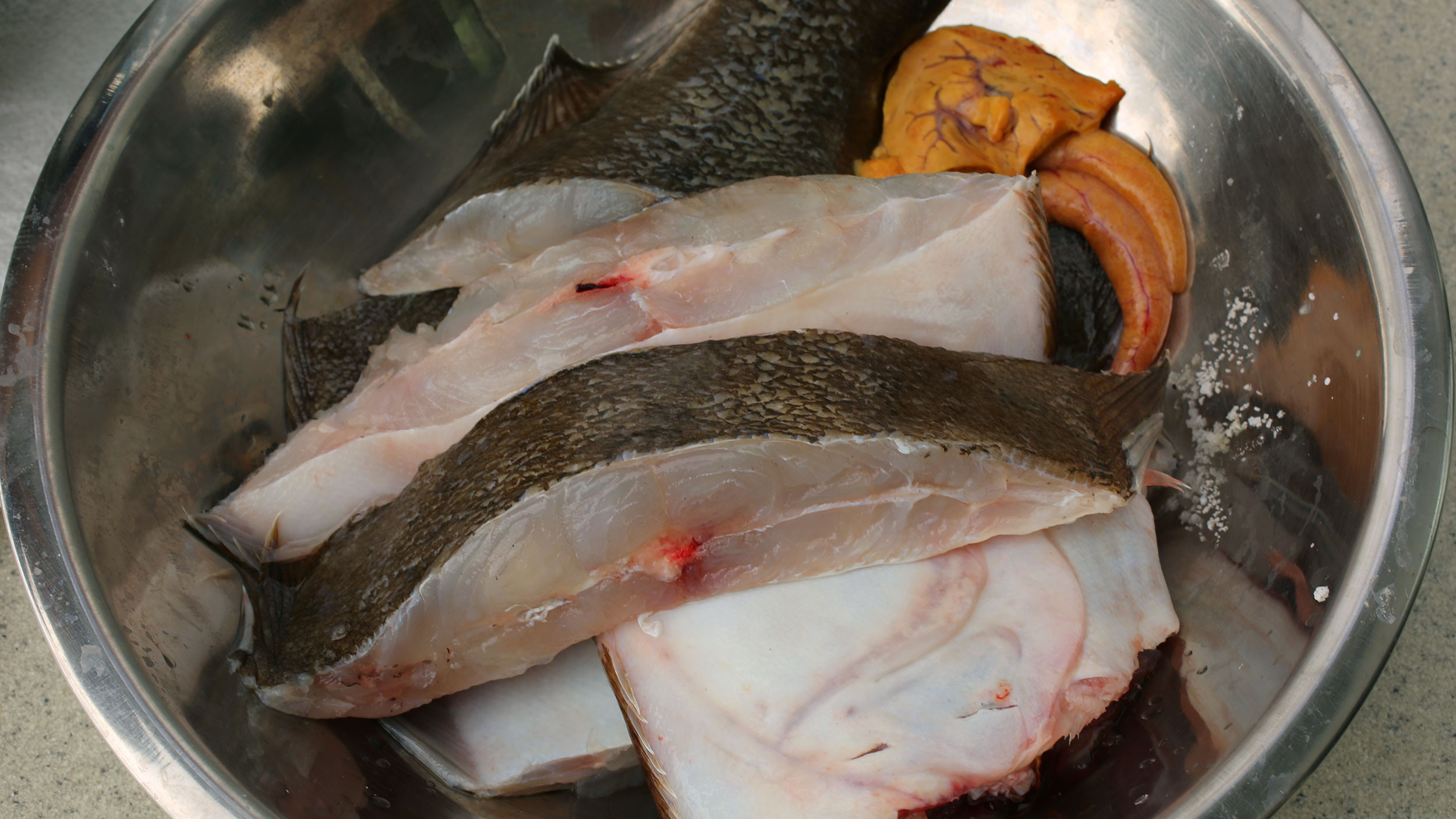 Fluke Fish Recipes
 Seasoned pan fried flatfish Gajami yangnyeom twigim 가자미