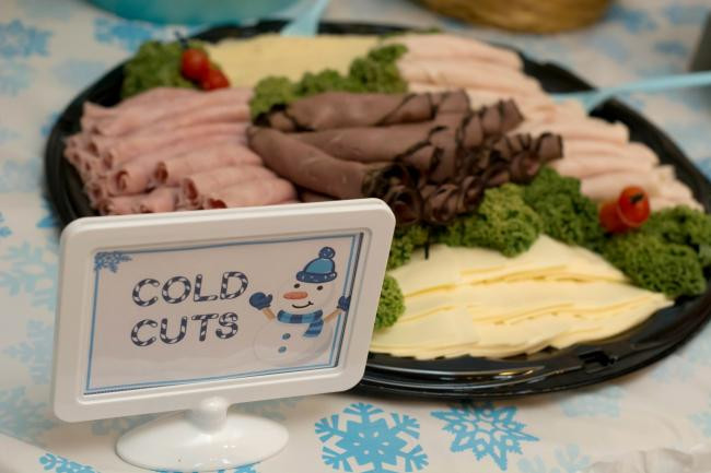 Food Ideas For A Winter Beach Party
 Boy s Winter ONEderland 1st Birthday Party Spaceships