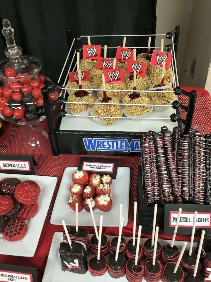 Food Ideas For Boxing Match Party
 WWE Birthday Party Ideas