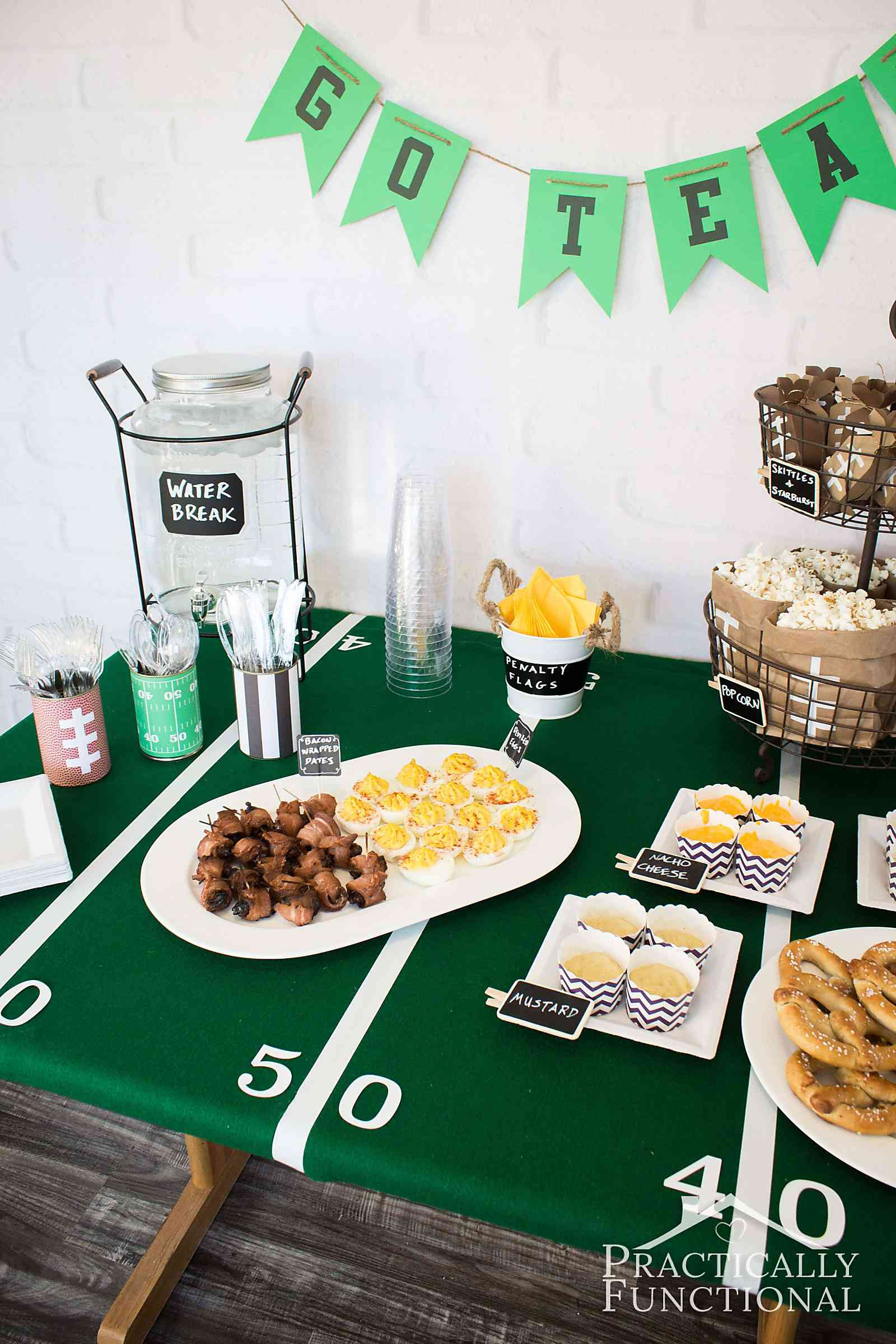 Food Ideas For Football Party
 Football Party Ideas Food Decorations & More