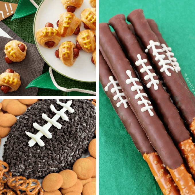 Food Ideas For Football Party
 25 fun football themed foods to serve at your Super Bowl