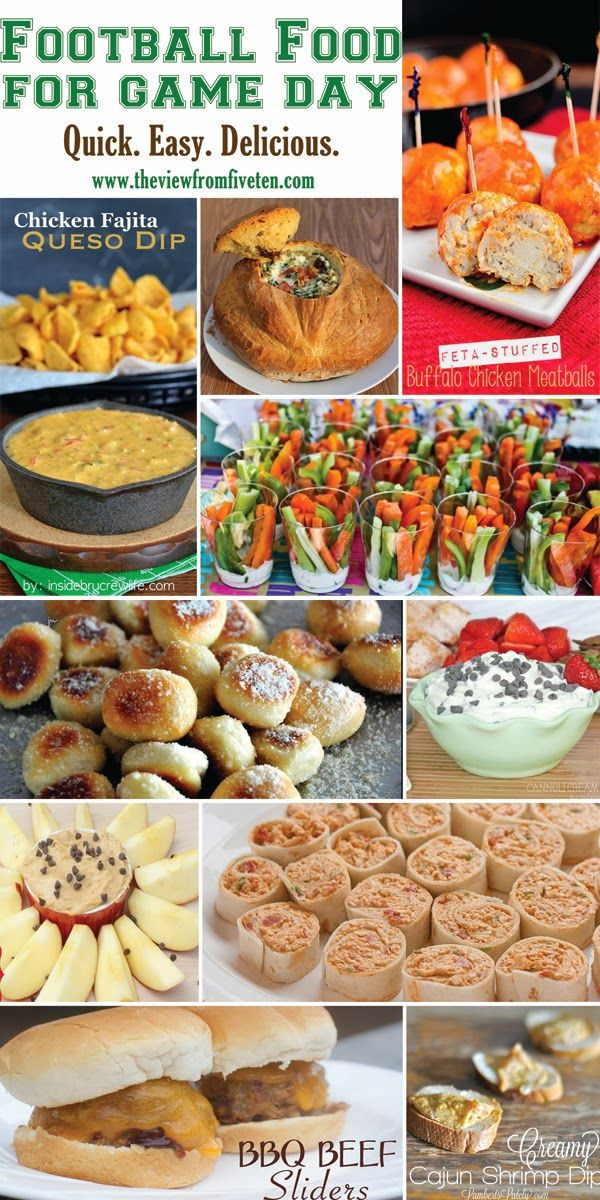 Food Ideas For Football Party
 Football Food Ideas for Game Day