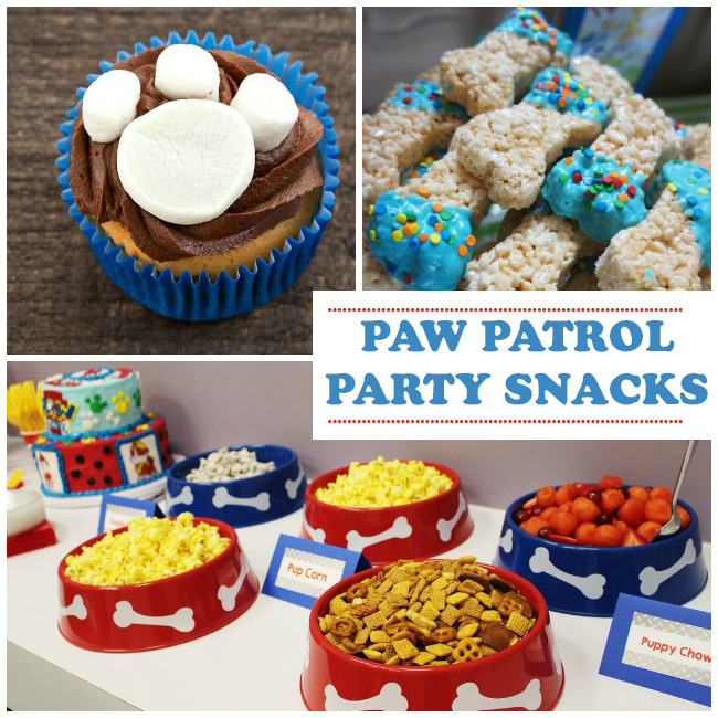 Food Ideas For Paw Patrol Birthday Party
 20 PAW Patrol Birthday Party Ideas Kids Activities