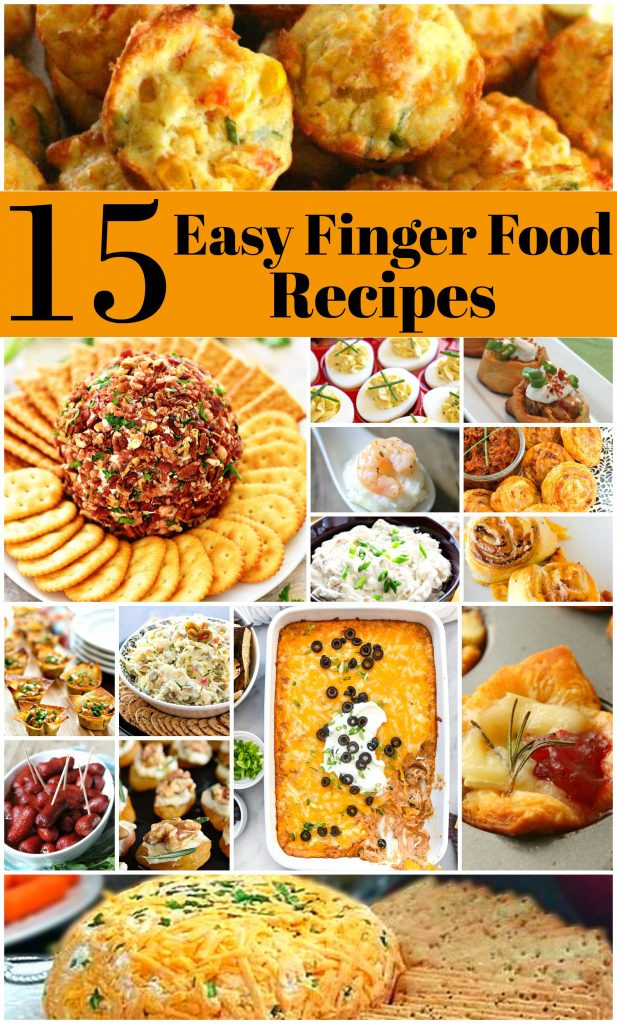 Food Ideas To Bring To A Party
 15 Easy To Make Finger Foods
