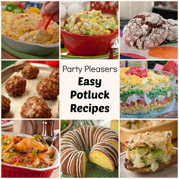 Food Ideas To Bring To A Party
 Party Pleasers 58 Potluck Recipes Bring one of these