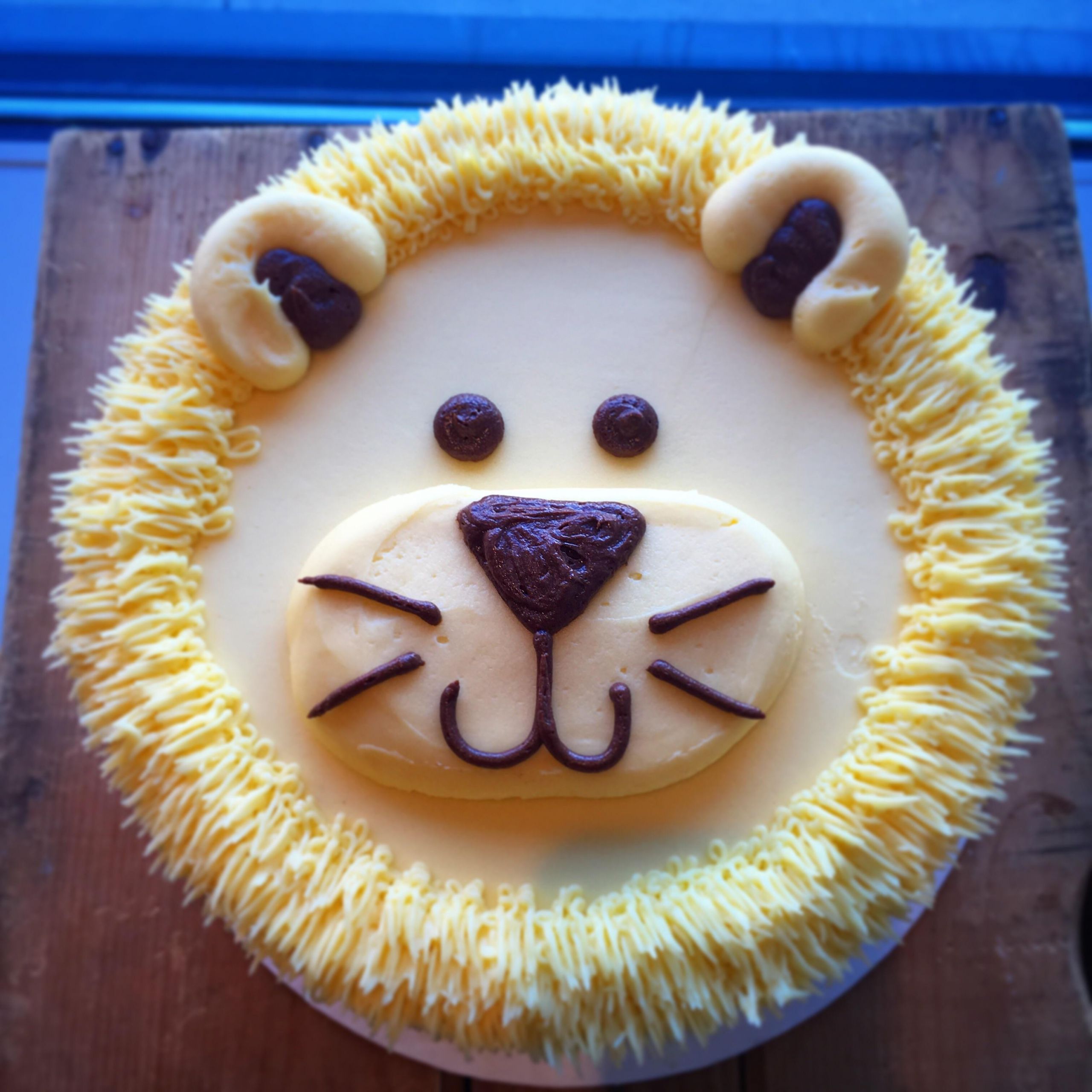 Food Lion Birthday Cakes
 [Homemade] I made a lion cake Chocolate cake and vanilla