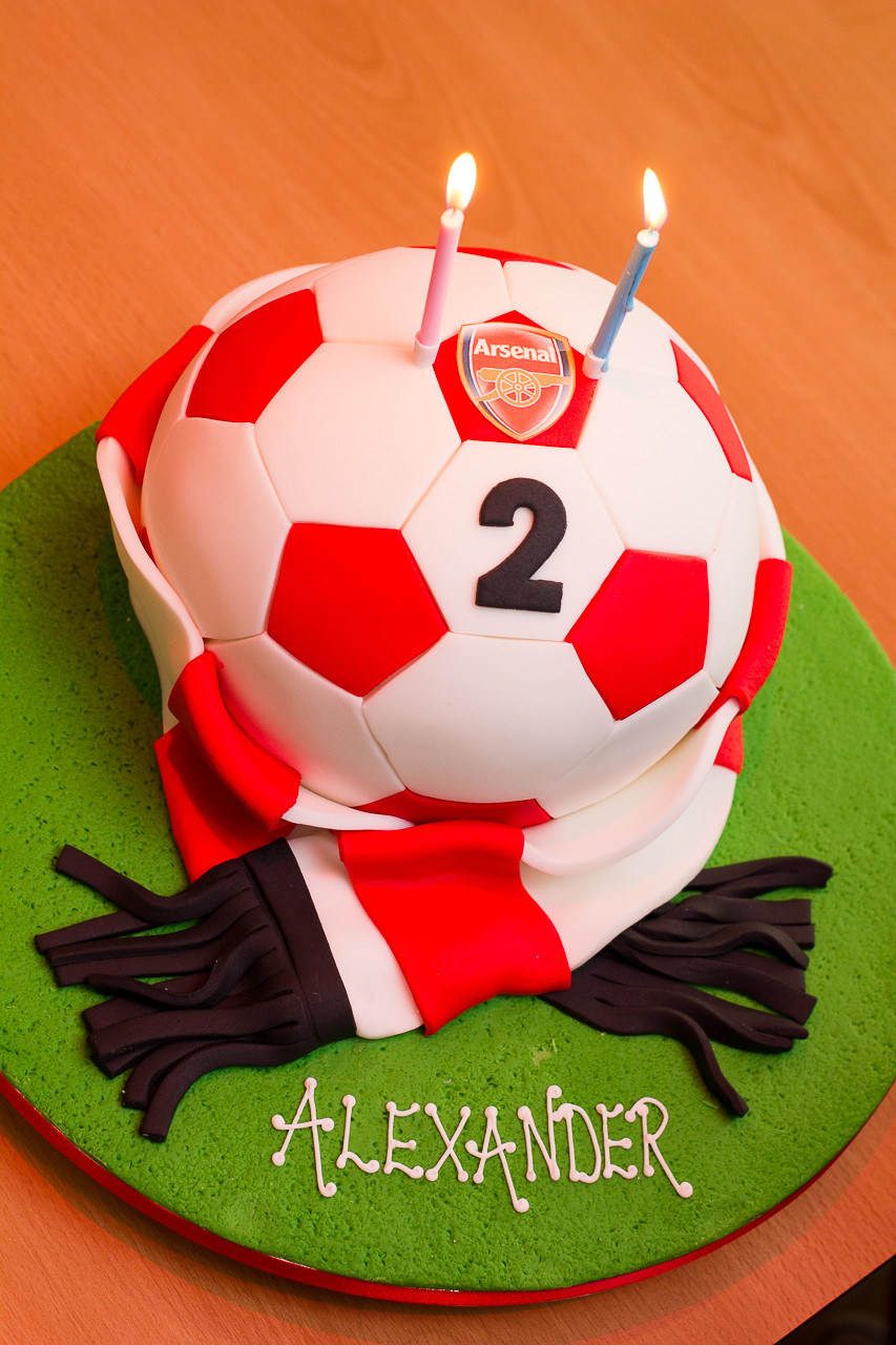 Football Birthday Cake
 Alexander s 2nd Birthday Celebrations l Honest Mum