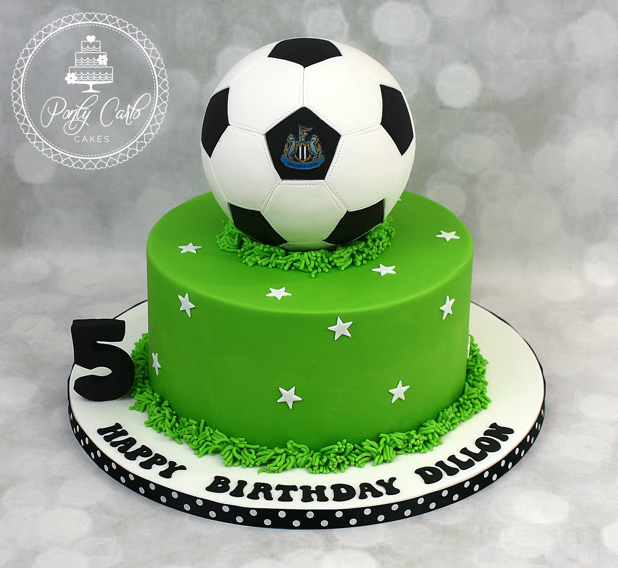 Football Birthday Cake
 Ponty Carlo Cakes