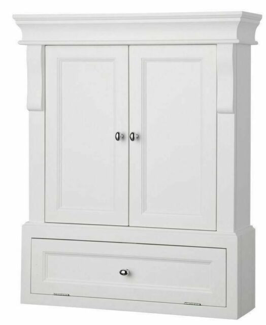 Foremost Bathroom Wall Cabinet
 Foremost Naples Bathroom Wall Cabinet White for