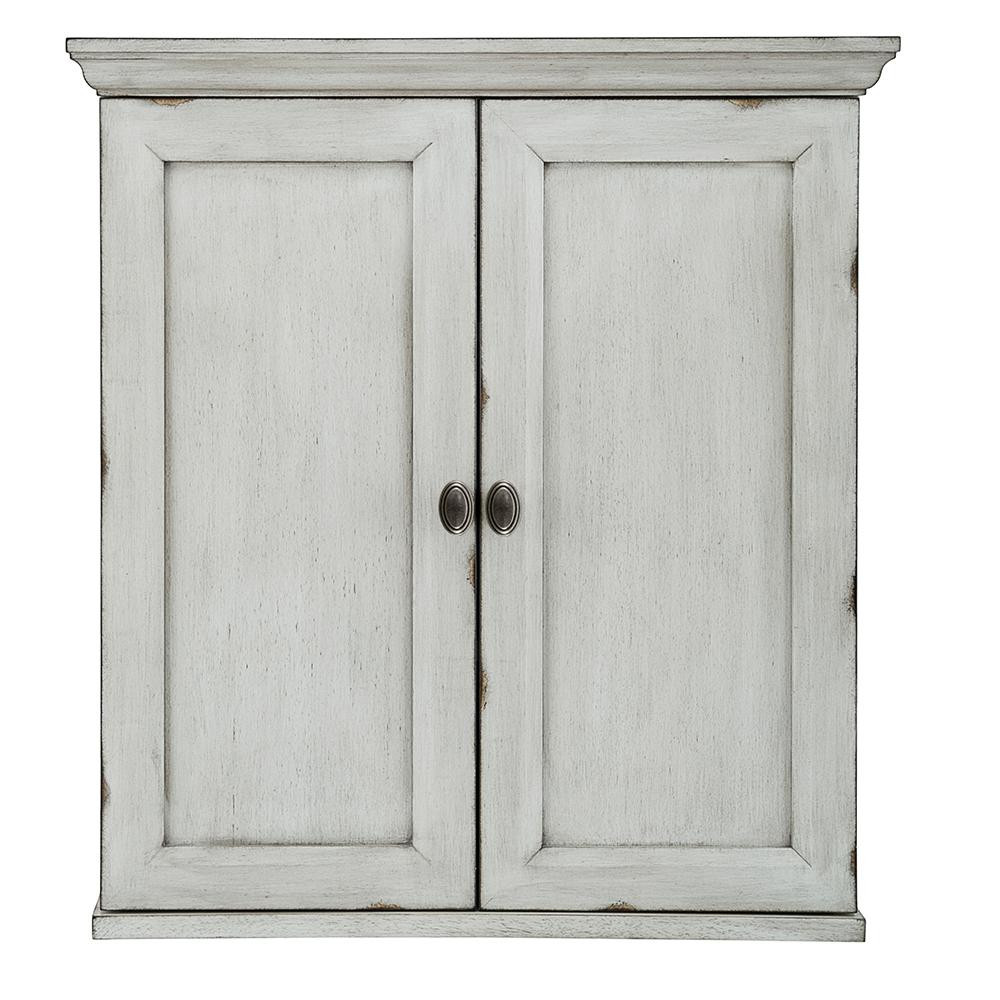 Foremost Bathroom Wall Cabinet
 Foremost Teagen 25 3 8 in W Wall Cabinet in Vintage Grey