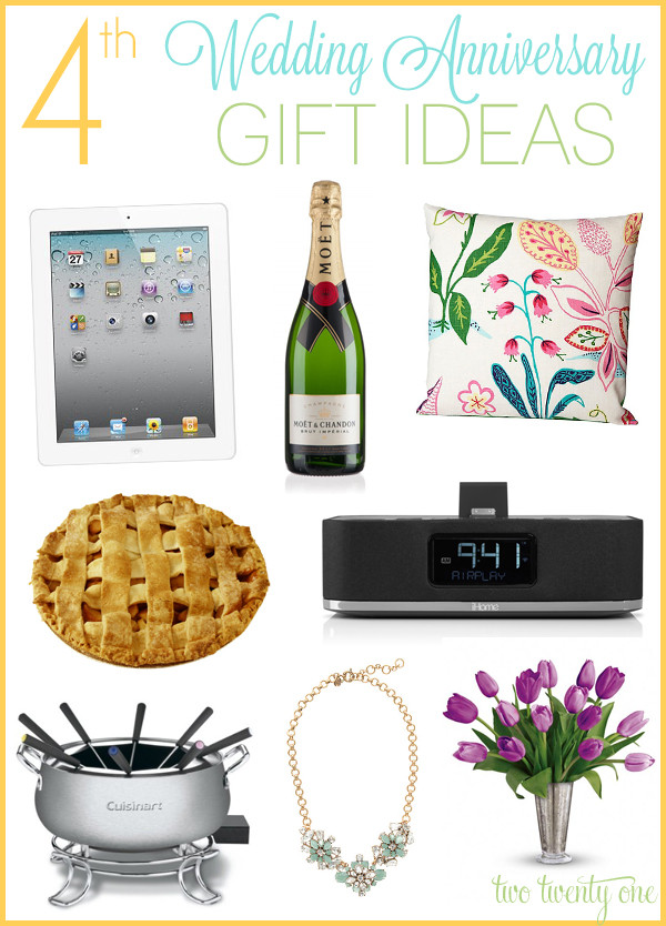 Four Year Anniversary Gift Ideas For Him
 4th Anniversary Gift Ideas