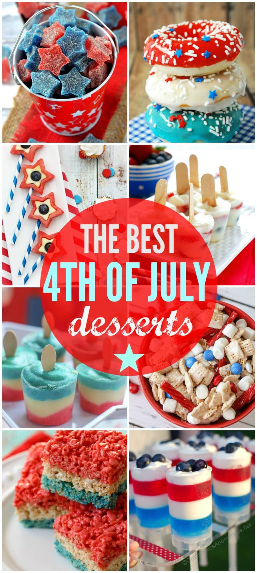 Fourth Of July Snacks And Desserts
 4th of July Desserts