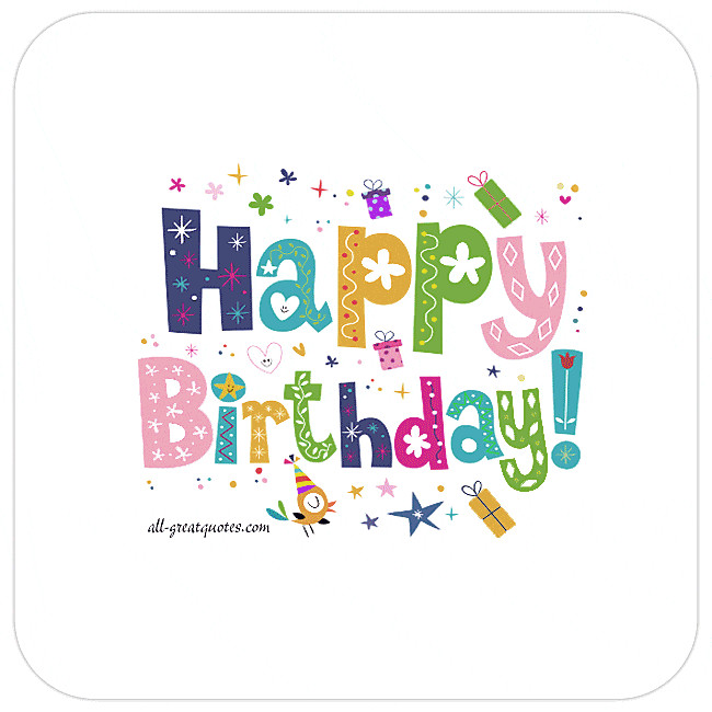 Free Animated Funny Birthday Cards
 Happy Birthday To You Animated