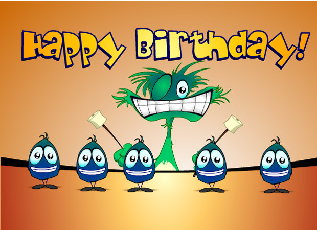Free Animated Funny Birthday Cards
 Happy Birthday Wishes Quotes SMS Messages ECards