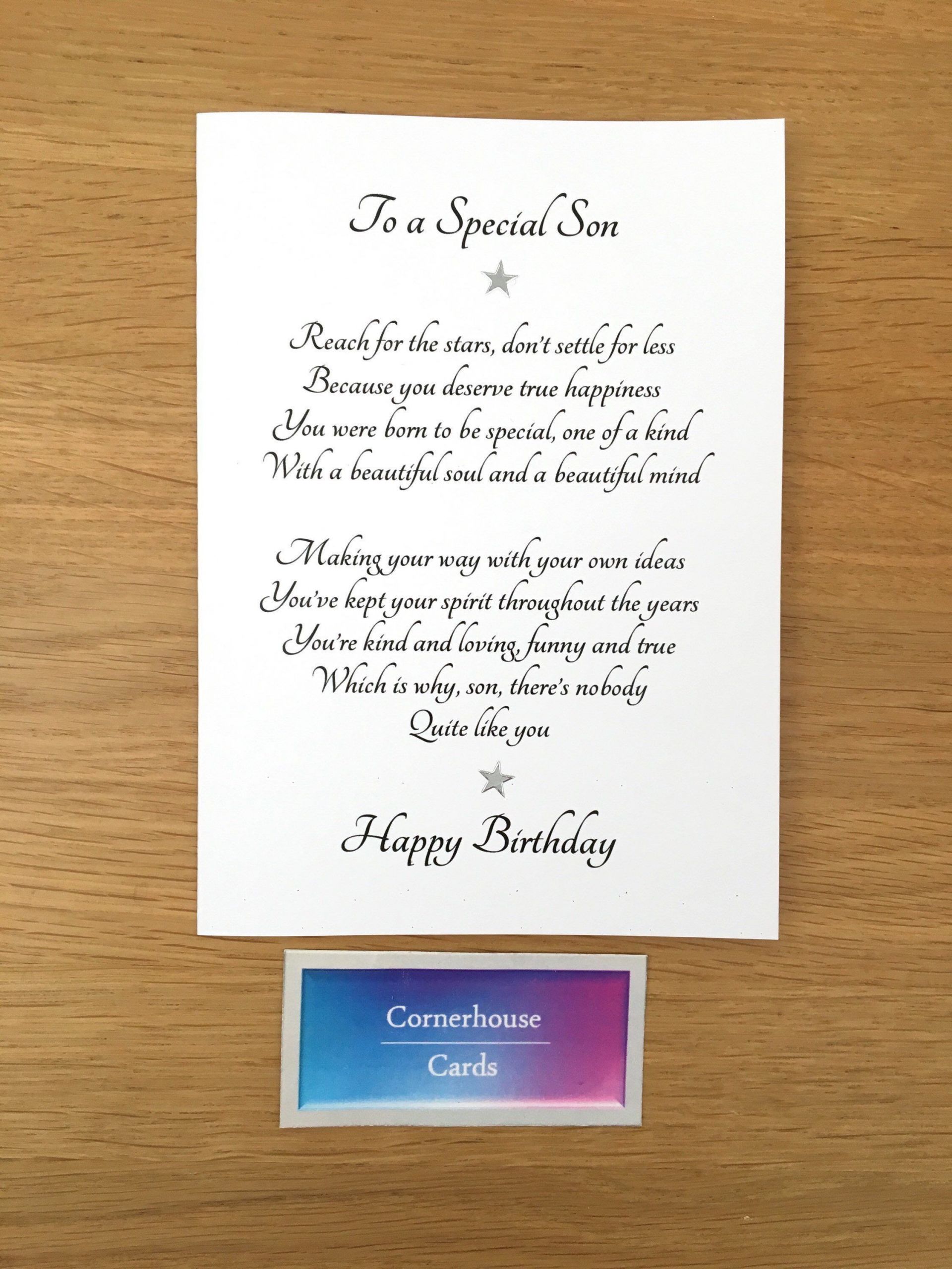 Free Birthday Cards For Son
 Free Happy Birthday Cards Printables