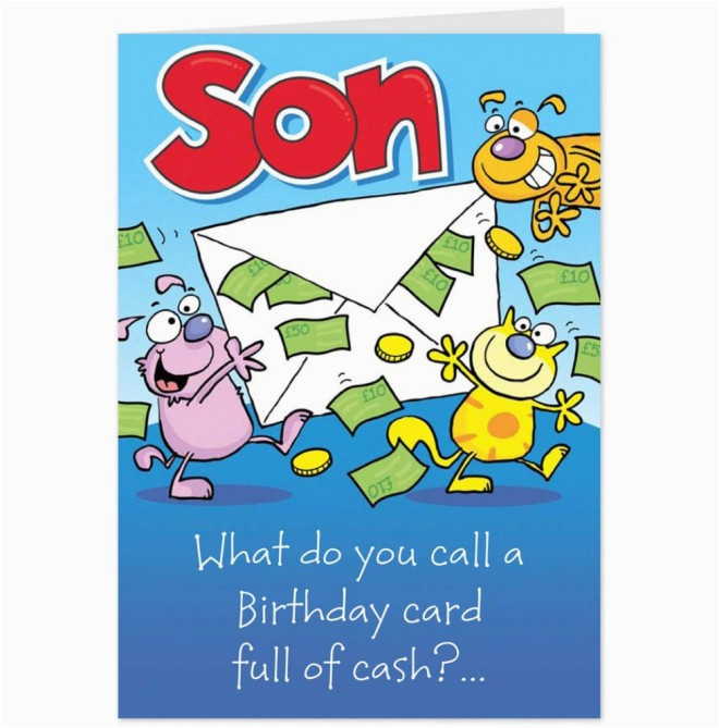 Free Birthday Cards For Son
 Free Printable Birthday Cards for My son