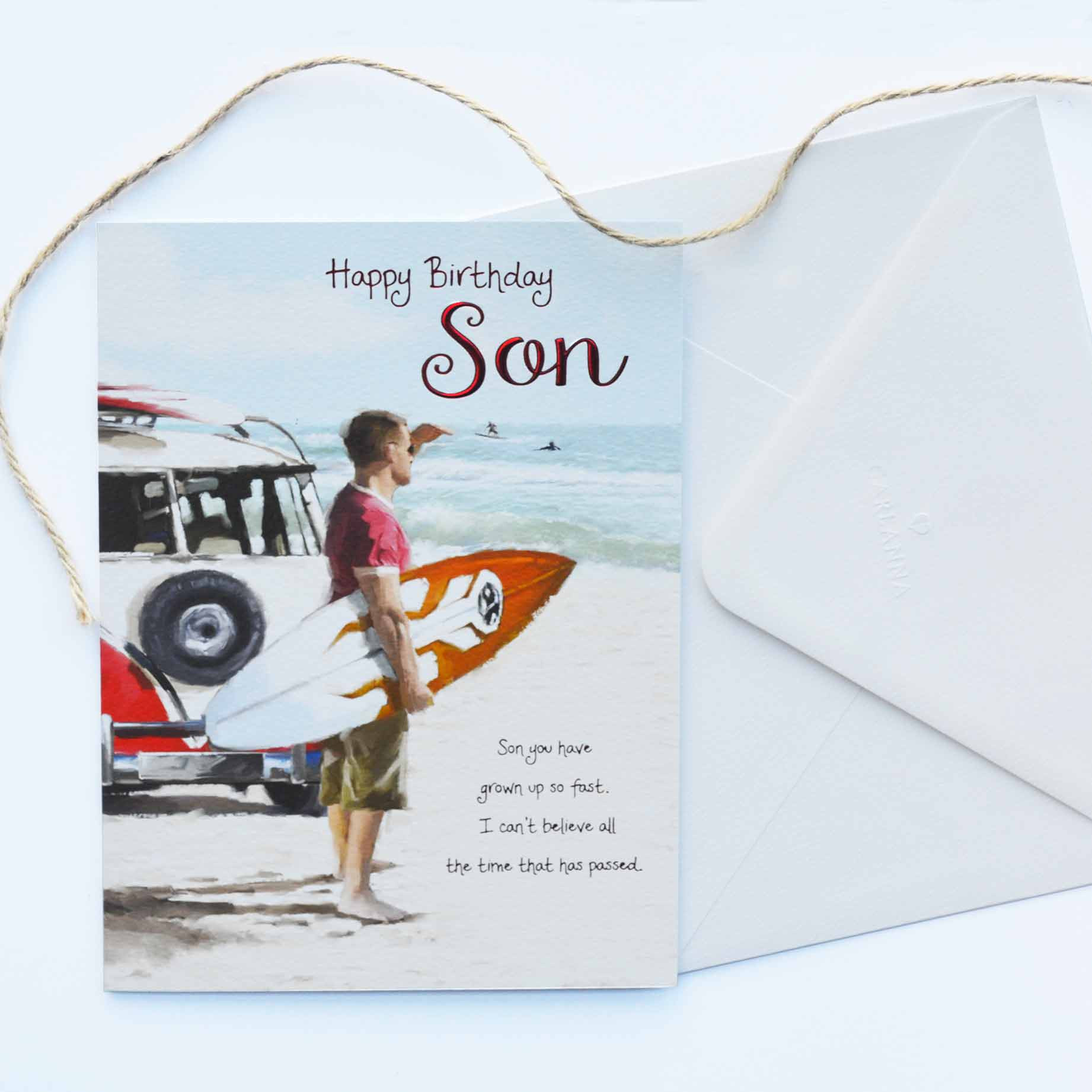 Free Birthday Cards For Son
 Son Birthday Card Garlanna Greeting Cards