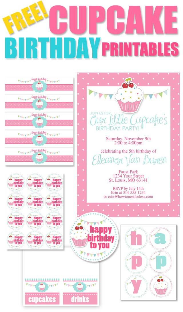 Free Birthday Party Printables Decorations
 Freebie Friday 15 Free Birthday Party Printables