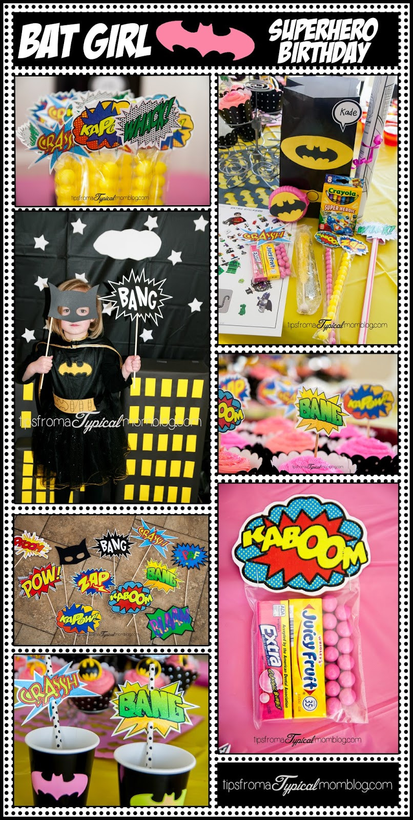 Free Birthday Party Printables Decorations
 Superhero Girl Birthday Party Ideas and Free Printables